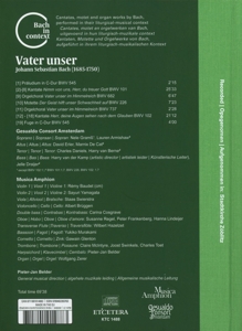 BACH IN CONTEXT VOL.4:VATER UNSER<br/><h5>Megjelenés: 2014-10-17</h5>