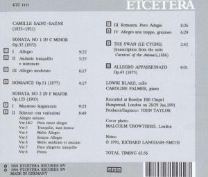 2 CELLO SONATAS, THE SWAN<br/><h5>Megjelenés: 2014-10-10</h5>