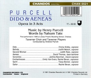 DIDO AND AENEAS<br/><h5>Megjelenés: 1998-09-18</h5>