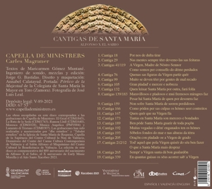 CANTIGAS DE SANTA MARIA<br/><h5>Megjelenés: 2021-04-02</h5>