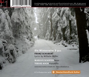 SCHUBERT: DIE WINTERREISE<br/><h5>Megjelenés: 2021-05-28</h5>