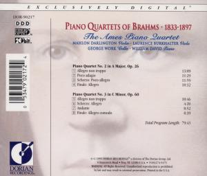 KLAVIER QUARTETTE<br/><h5>Megjelenés: 1996-02-29</h5>