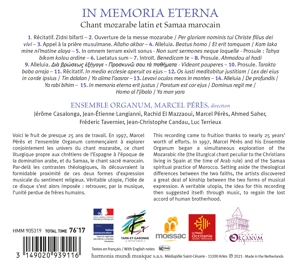 IN MEMORIA ETERNA<br/><h5>Megjelenés: 2021-06-18</h5>