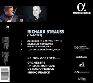 STRAUSS: BURLESKE, SERENADE & TOD UND VERKLARUNG<br/><h5>Megjelenés: 2024-07-19</h5>