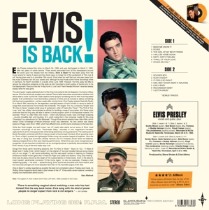 ELVIS IS BACK!<br/><h5>Megjelenés: 2021-10-15</h5>