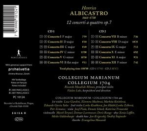 12 CONCERTI A QUATTRO OP.7<br/><h5>Megjelenés: 2008-03-04</h5>