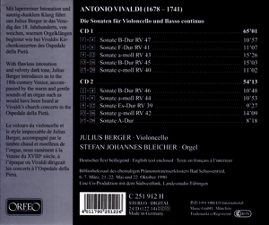 CELLO SONATAS<br/><h5>Megjelenés: 2002-01-23</h5>