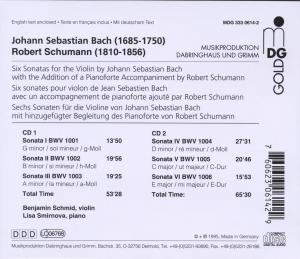 6 SONATAS BWV1001-1006<br/><h5>Megjelenés: 2002-03-08</h5>