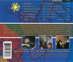 KLEZMER - CAFE JEW ZOO<br/><h5>Megjelenés: 2003-04-07</h5>