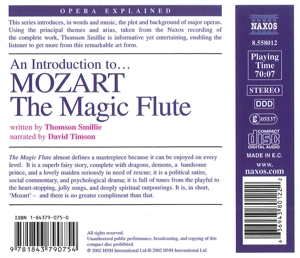 MAGIC FLUTE:OPERA EXPLAIN<br/><h5>Megjelenés: 2002-10-07</h5>