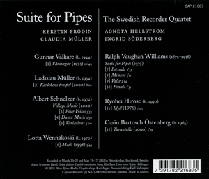 SUITES FOR PIPES<br/><h5>Megjelenés: 2003-09-30</h5>