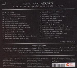 MUSICA EN EL QUIJOTE<br/><h5>Megjelenés: 2005-03-28</h5>