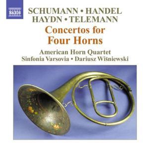 CONCERTOS FOR FOUR HORNS<br/><h5>Megjelenés: 2012-01-23</h5>