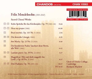 SACRED CHORAL WORKS<br/><h5>Megjelenés: 2006-04-10</h5>