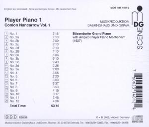 PLAYER PIANO VOL.1<br/><h5>Megjelenés: 2006-05-15</h5>