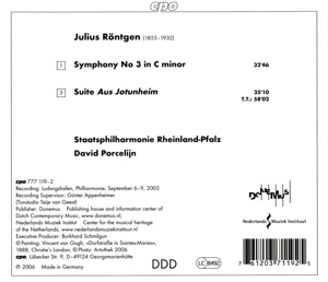 SYMPHONY NO.3 & SUITE<br/><h5>Megjelenés: 2006-11-07</h5>