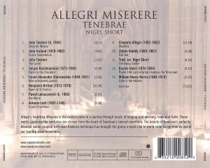 ALLEGRI MISERERE<br/><h5>Megjelenés: 2006-12-06</h5>