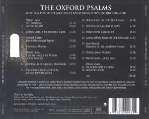 OXFORD PSALMS<br/><h5>Megjelenés: 2007-05-14</h5>