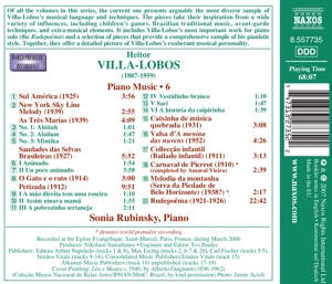 PIANO MUSIC VOL.6<br/><h5>Megjelenés: 2007-10-04</h5>