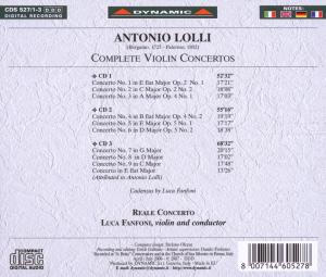 COMPLETE VIOLIN CONCERTOS<br/><h5>Megjelenés: 2007-11-20</h5>