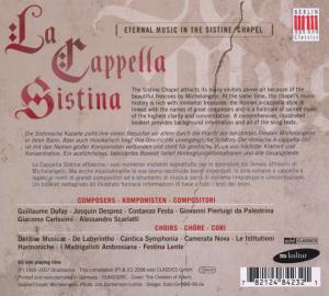 LA CAPELLA SISTINA<br/><h5>Megjelenés: 2009-10-19</h5>