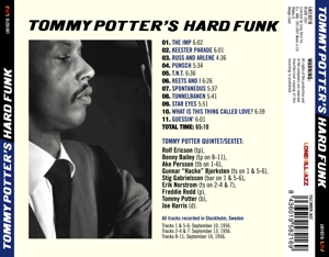 TOMMY POTTER'S HARD FUNK<br/><h5>Megjelenés: 2008-02-05</h5>