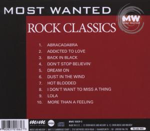 MOST WANTED: ROCK CLASSICS<br/><h5>Megjelenés: 2008-02-28</h5>