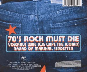 70'S ROCK MUST DIE EP<br/><h5>Megjelenés: 2008-02-26</h5>