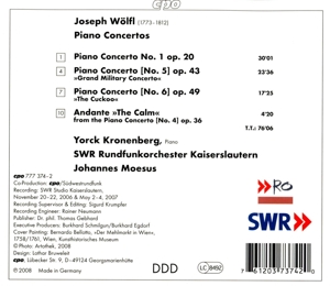 PIANO CONCERTOS NO.1,5 & 6<br/><h5>Megjelenés: 2008-06-24</h5>