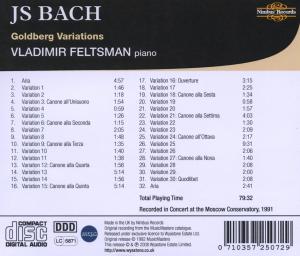 GOLDBERG VARIATIONEN, BWV 988<br/><h5>Megjelenés: 2008-10-16</h5>