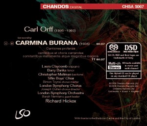 CARMINA BURANA<br/><h5>Megjelenés: 2008-10-22</h5>