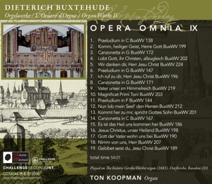 OPERA OMNIA IX (ORGAN WORKS 4)<br/><h5>Megjelenés: 2008-11-12</h5>