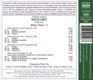 PIANO TRIOS VOL.2<br/><h5>Megjelenés: 2009-02-20</h5>