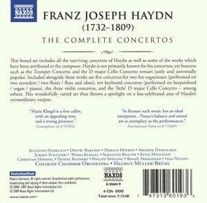 COMPLETE CONCERTOS<br/><h5>Megjelenés: 2009-03-12</h5>