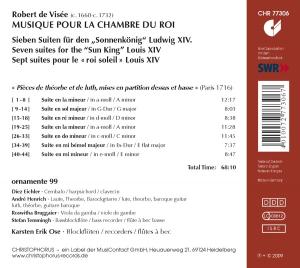 MUSIQUE POUR LA CHAMBRE DU ROI<br/><h5>Megjelenés: 2009-04-21</h5>