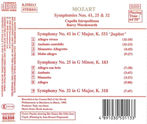 SYMPHONIES 25, 32 & 41<br/><h5>Megjelenés: 2009-05-19</h5>