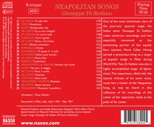 NEAPOLITAN SONGS<br/><h5>Megjelenés: 2009-06-24</h5>