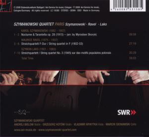 NOCTURNE & TARANTELLA/STRING QUARTET<br/><h5>Megjelenés: 2009-08-26</h5>