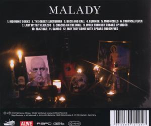 MALADY<br/><h5>Megjelenés: 2010-05-06</h5>