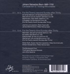 BACH KANTATEN 12: BWV 55/115/60/139/163<br/><h5>Megjelenés: 2010-09-09</h5>