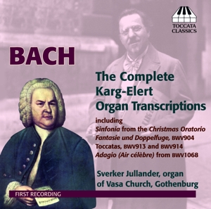 BACH, J.S/KARG-ELERT: ORGAN TRANSCRIPTIONS<br/><h5>Megjelenés: 2013-07-25</h5>