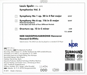 SYMPHONIES VOL.3: NO.1 & 6<br/><h5>Megjelenés: 2011-08-15</h5>