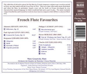 FRENCH FLUTE FAVOURITES<br/><h5>Megjelenés: 2012-01-16</h5>