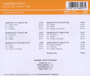 STRING QUARTETS OP.8 VOL.27<br/><h5>Megjelenés: 2012-02-22</h5>