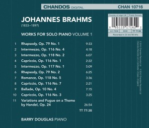 WORKS FOR SOLO PIANO VOL.1<br/><h5>Megjelenés: 2012-04-04</h5>