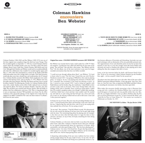 ENCOUNTERS BEN WEBSTER<br/><h5>Megjelenés: 2012-05-14</h5>