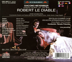 ROBERT LE DIABLE<br/><h5>Megjelenés: 2012-06-12</h5>