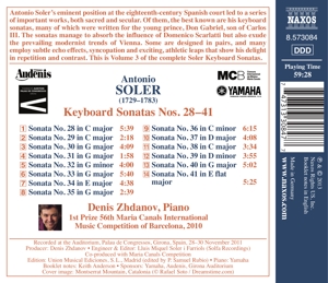 KEYBOARD SONATAS NO.28-41<br/><h5>Megjelenés: 2013-05-03</h5>