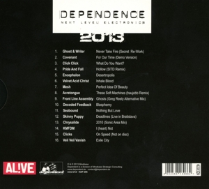 DEPENDENCE 2013<br/><h5>Megjelenés: 2014-02-20</h5>