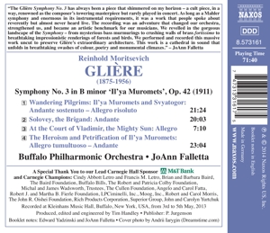 SYMPHONY NO. 3 'ILYA MUROMETZ'<br/><h5>Megjelenés: 2014-03-04</h5>